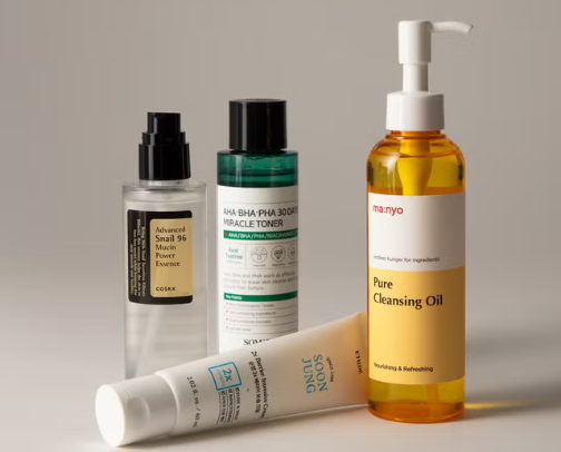 My favourite Korean skincare products! cover photo collage