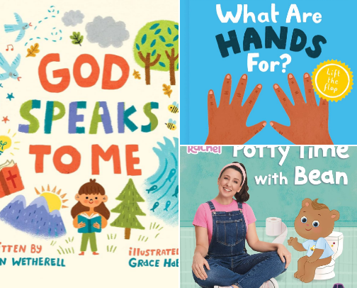 Best Books for toddlers 1+ ( Christian based and non) cover photo collage