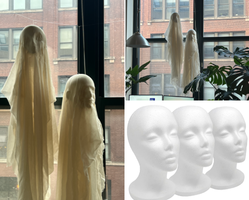 Halloween Ghosts cover photo collage