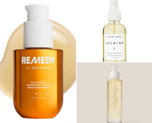 Her Premium Body Oils & Serums cover photo collage