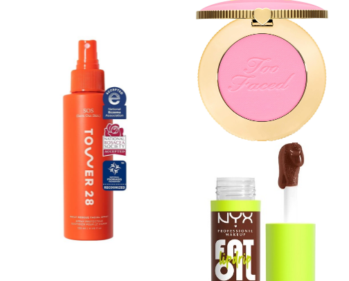My favorite beauty recs cover photo collage