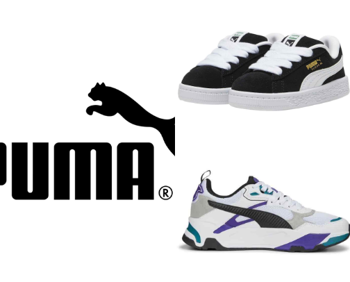 Step into Style: PUMA Footwear Flash cover photo collage
