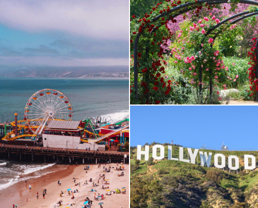 Things to do in LA and Travel Guide cover photo collage