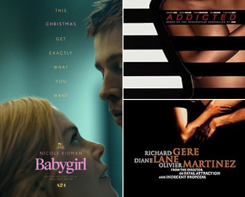 Movies on Infedility cover photo collage