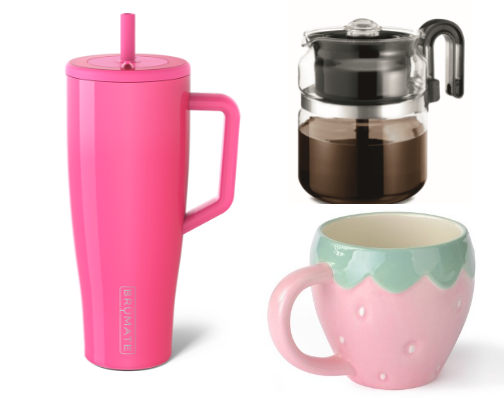 Stay Thirsty!  These are products you would need to make at-home energy and coffee drinks so you can save money and time! cover photo collage