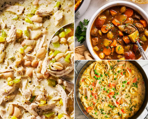 Fall Soups/Stews cover photo collage