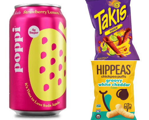 favorite snacks cover photo collage