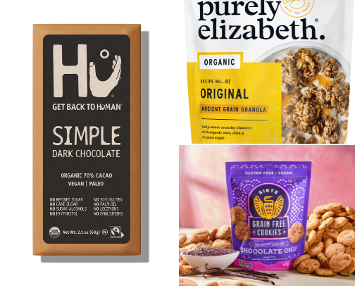 Healthy finds (gf, df, sf) cover photo collage