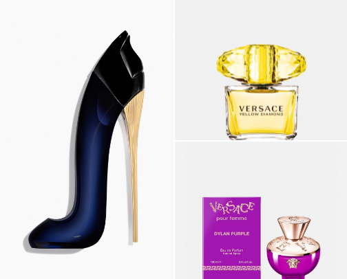 Top Perfumes cover photo collage