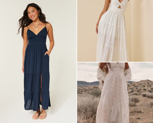 Summer dresses!! cover photo collage