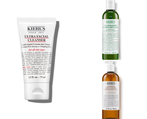 The Kiehl's Line-Up for Dark Spots + Dry Skin From A to Z cover photo collage