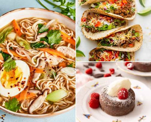 Eat With Feeling: Foods That Do More Than Fill You cover photo collage