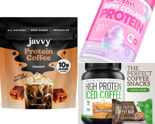 Protein Powders cover photo collage