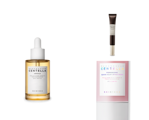Centella is the best skincare for beginners! cover photo collage