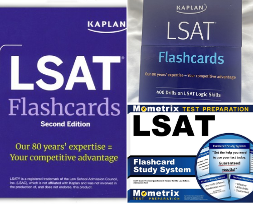 Save & Read - LSAT Prep Flashcards: Updated cards and strategies for the newly formatted LSAT (Kaplan Test Prep) cover photo collage