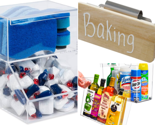 Under Sink Organization cover photo collage