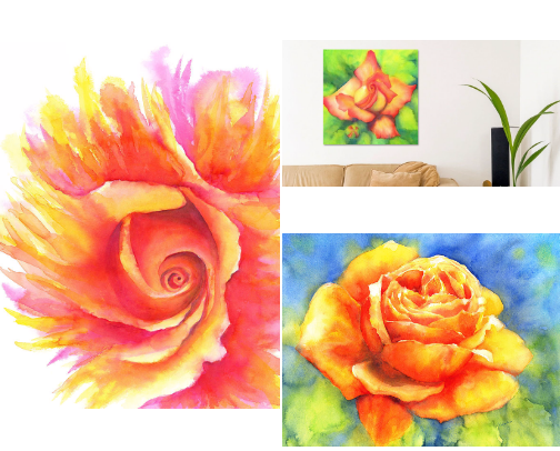 Roses – magnificent decoration ideas for your home cover photo collage