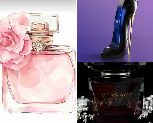Elegant & Timeless – My Perfume Collection🩷 cover photo collage