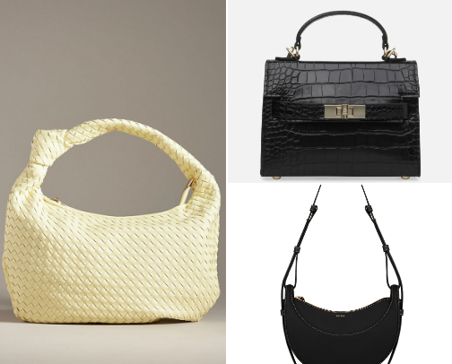 Iconic designer bags' alternatives cover photo collage