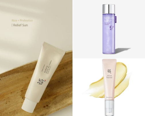 Best korean skincare products I have tried !! cover photo collage