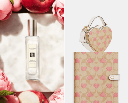 Valentine's Day gift ideas cover photo collage