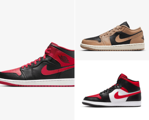Jordans | low, mids cover photo collage