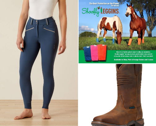 Barn-Tested, Rider-Approved cover photo collage