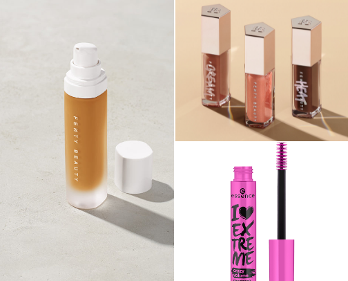 Natural makeup look cover photo collage