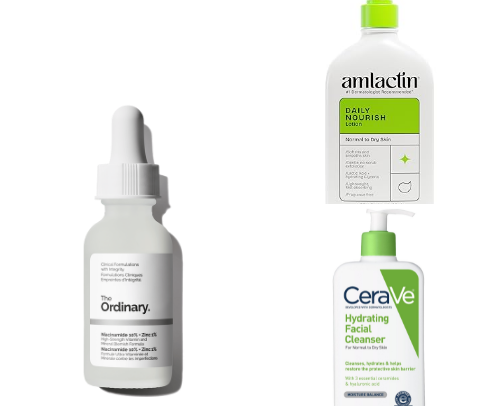 Beauty and skin care cover photo collage