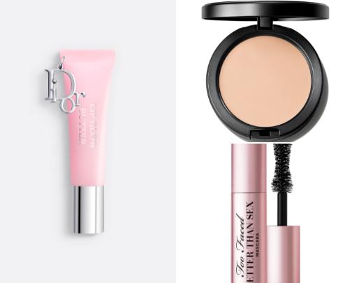 Glow-Up Essentials for Busy Moms ✨ cover photo collage