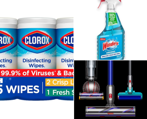 Cleaning must haves cover photo collage