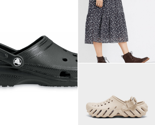 CROCS😍 cover photo collage