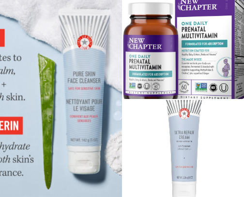 Skin Care Essentials cover photo collage