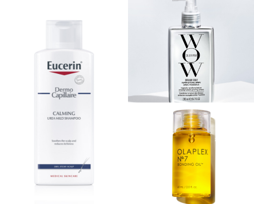 products for hair care! 🚿 cover photo collage