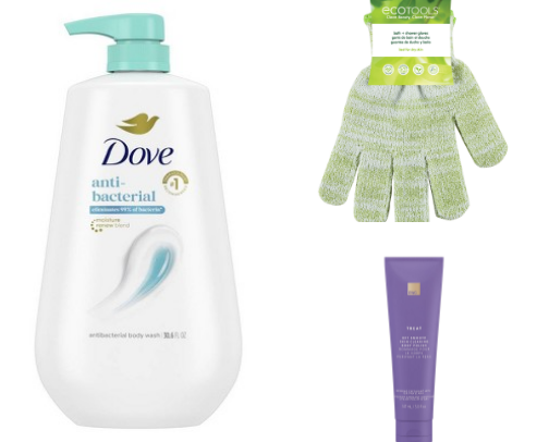 Smooth skin & things cover photo collage