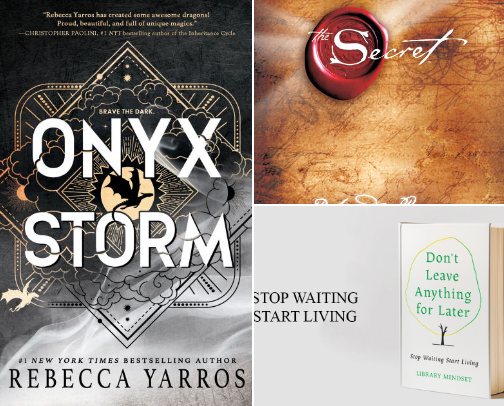 My favorite book recs cover photo collage