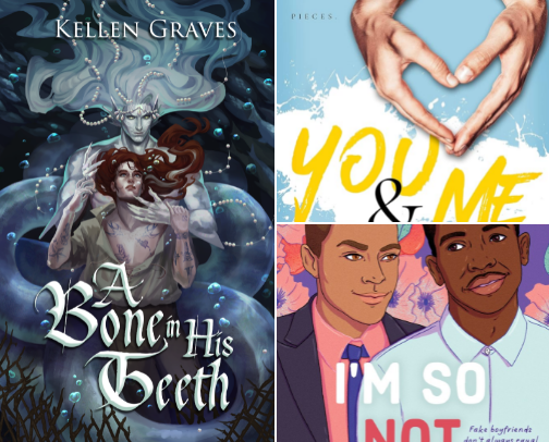 MM books for Pride Month cover photo collage