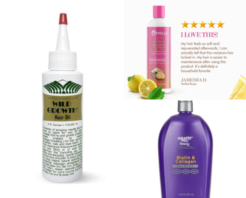 Hair Care Routine that brought my hair back to life after a road of mistreatment. cover photo collage