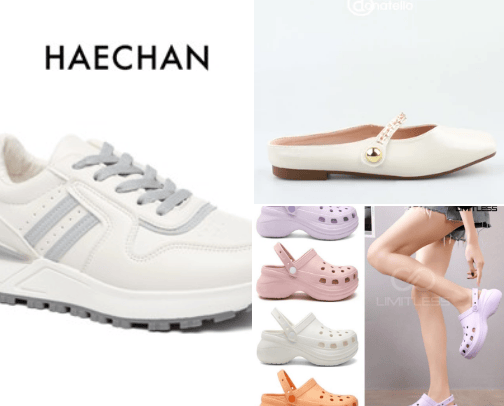 Sandal dan sepatu wanita👠👟🥿 cover photo collage