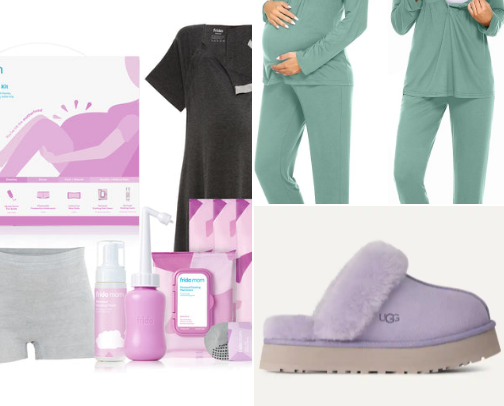 Postpartum cover photo collage