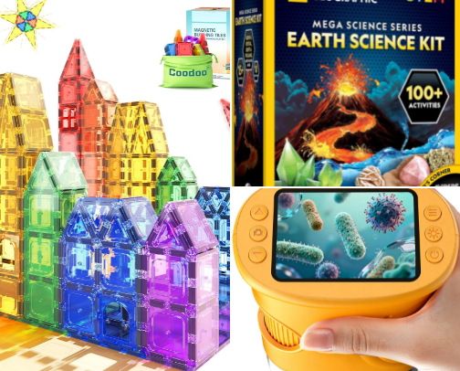 STEM Toys That Actually Make Kids Smarter cover photo collage