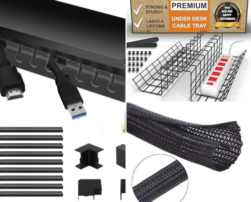 15 Workspace Cable Hiding & Desktop Reset Gear Items to Fix Your Setup cover photo collage