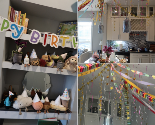 whimsical fairy party decor cover photo collage