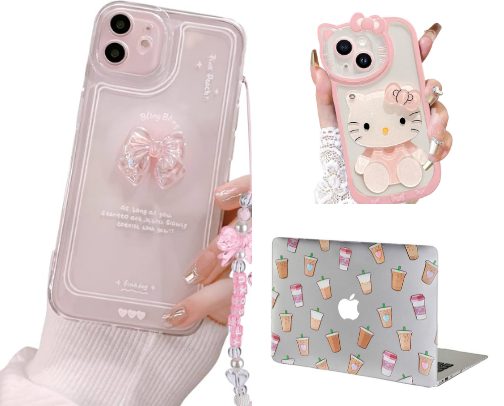 Girl apple tech👩‍💻📸💻📱 cover photo collage