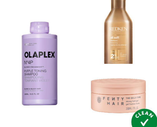 HAIR care! Moisture Shamp/Cond, gel, brushes, plus recs for Blondes cover photo collage