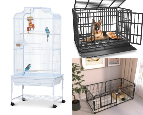 PET CAGE cover photo collage