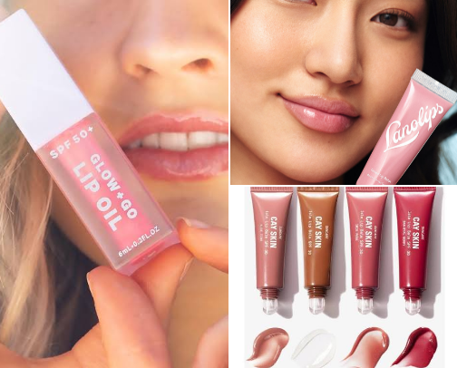 Lip Sunscreens Worth Packing for Every Beach Trip cover photo collage
