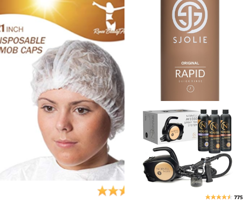 ✨SPRAY TAN BUSINESS MUST HAVES cover photo collage