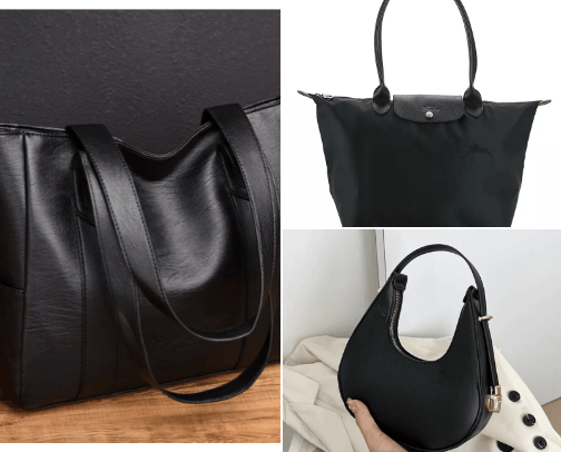 black bag favourites cover photo collage