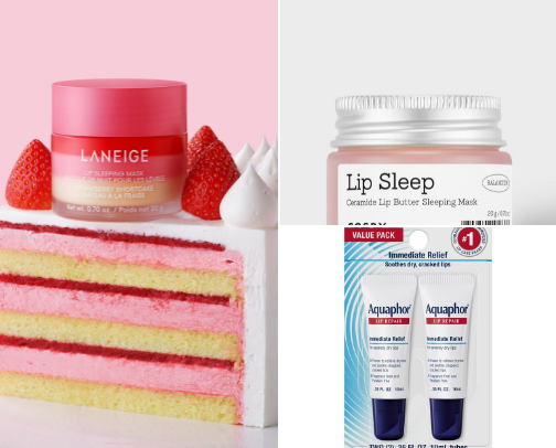 The Products for luscious kissable lips cover photo collage